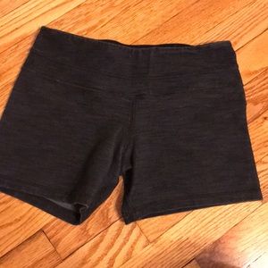 Black shorts spandex shorts Lululemon